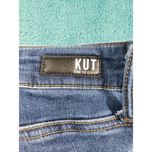 Kut From The Kloth Jeans Size 2 Womens Blue Pants Denim Connie Ankle Skinny - Picture 12 of 13